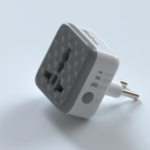 تبدیل و محافظ دو شاخه برق تایمر دار هادرون مدل P103